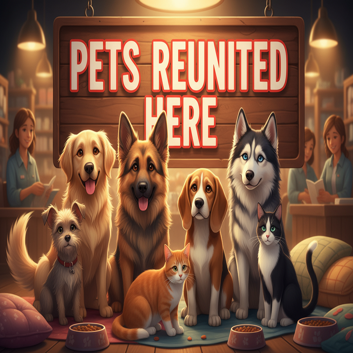 Find a Lost Pet. Location Service