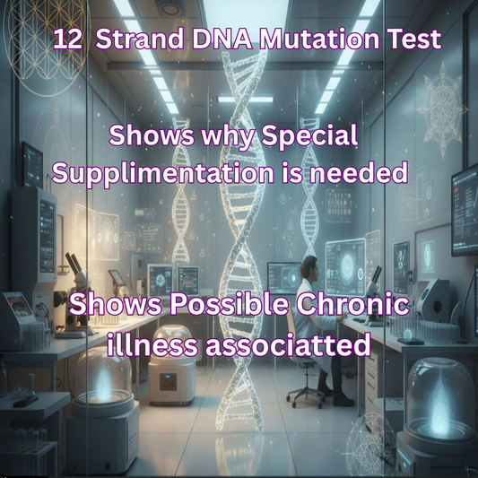 12 Strand DNA Mutation testing for the chronically ill. This effects everyone.