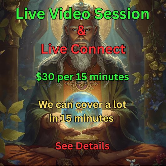 Live Session/Live Connect 15 Minutes